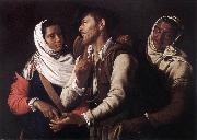 Simon Vouet The Fortuneteller oil painting reproduction